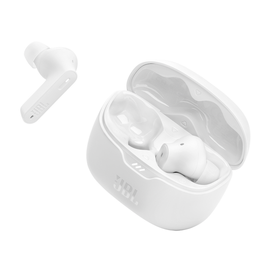 JBL Tune Beam - White - True wireless Noise Cancelling earbuds - Detailshot 4 image number null